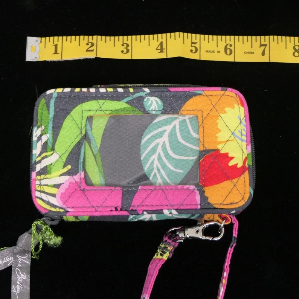 Vera Bradley Smartphone Wallet RARE Wristlet Jazzy Blooms Floral Quilted NEW